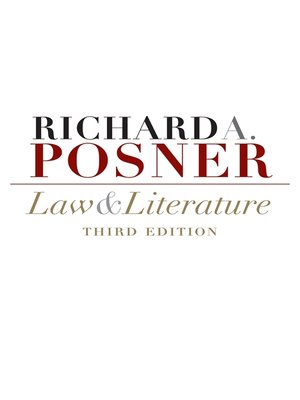 cover image of Law and Literature